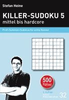 bokomslag Killer-Sudoku 5 - mittel bis hardcore