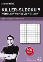 bokomslag KILLER-SUDOKU 9 - mittelschwer in vier Stufen