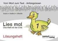 bokomslag Lies mal 1 - Das Heft mit der Ente. Lösungsheft