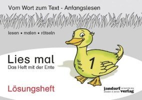 bokomslag Lies mal 1 - Das Heft mit der Ente. Lösungsheft