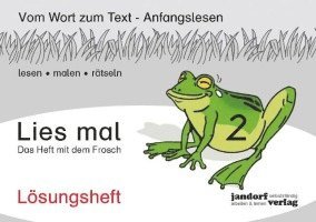 bokomslag Lies mal 2 - Das Heft mit dem Frosch. Lösungsheft