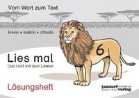 bokomslag Lies mal 6 - Das Heft mit dem Löwen. Lösungsheft