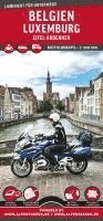 bokomslag MoTourMaps Belgien - Luxemburg Auto- und Motorradkarte 1:300.000