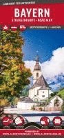 bokomslag MoTourMaps Bayern Auto- und Motorradkarte 1:400.000
