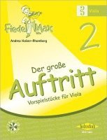 bokomslag Fiedel-Max für Viola  - Der große Auftritt Band 2