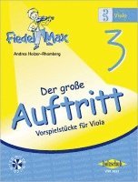 bokomslag Fiedel-Max für Viola  - Der große Auftritt 3