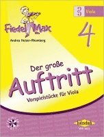 bokomslag Fiedel-Max für Viola  - Der große Auftritt 4