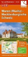 bokomslag Waren (Müritz) ¿ Mecklenburgische Schweiz 1 : 50 000 Rad- und Wanderkarte