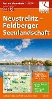 bokomslag Rad- und Wanderkarte Neustrelitz - Feldberger Seenlandschaft 1 : 50 000