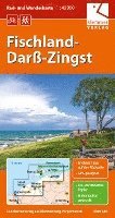 bokomslag Rad- und Wanderkarte Fischland-Darß-Zingst 1 : 40 000