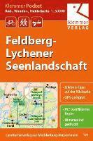 Klemmer Pocket Rad-, Wander- und Paddelkarte Feldberg - Lychener Seenlandschaft 1 : 50 000 1