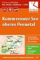 Klemmer Pocket Rad-, Wander- und Paddelkarte Kummerower See - oberes Peenetal 1