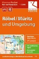 Klemmer Pocket Rad- und Wanderkarte Röbel/Müritz und Umgebung 1:50 000 1