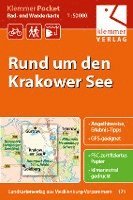 bokomslag Klemmer Pocket Rad- und Wanderkarte Rund um den Krakower See 1 : 50 000