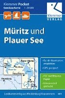 bokomslag Klemmer Pocket Gewässerkarte Müritz und Plauer See 1:50.000
