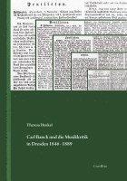 bokomslag Carl Banck und die Musikkritik in Dresden 1846-1889
