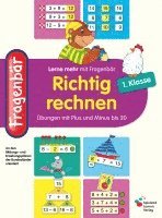 bokomslag Fragenbär - Richtig rechnen 1. Klasse