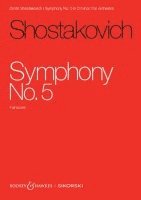 bokomslag Shostakovich: Symphony No. 5 Op. 47 D Minor, Revised Large Edition Study Score