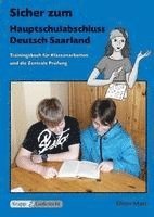 bokomslag Sicher zum Hauptschulabschluss Deutsch Saarland