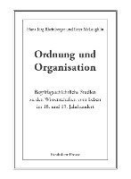 bokomslag Ordnung und Organisation