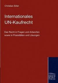 bokomslag Internationales UN-Kaufrecht