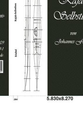 Johannes Friebel - Kajak-Selbstbau, Häftad