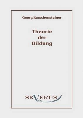 bokomslag Theorie der Bildung