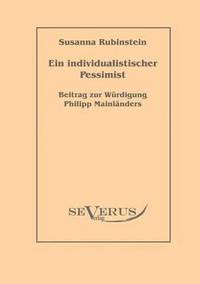bokomslag individualistischer Pessimist