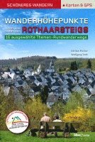 bokomslag Wanderhöhepunkte rechts und links des Rothaarsteigs - Schönes Wandern Pocket mit Detail-Karten, Profilen und GPS-Daten