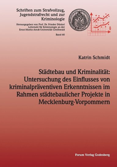 bokomslag Städtebau und Kriminalität