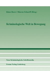 bokomslag Kriminologische Welt in Bewegung