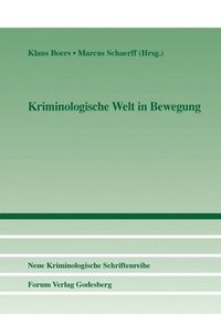 bokomslag Kriminologische Welt in Bewegung