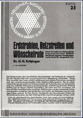 bokomslag Erdstrahlen, Reizstreifen und Wünschelrute