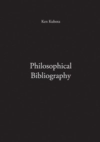 bokomslag Philosophical Bibliography