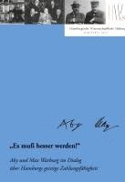 bokomslag "Es muß besser werden!"