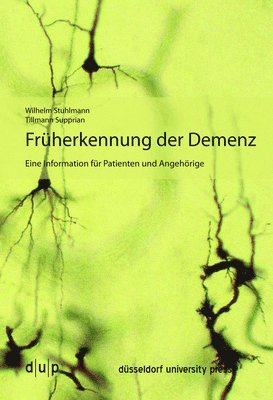 Wilhelm Stuhlmann, Tilmann Supprian - Früherkennung der Demenz, Häftad
