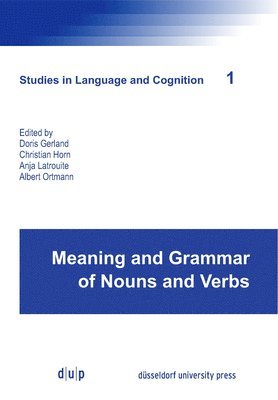 bokomslag Meaning and Grammar of Nouns and Verbs