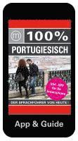 bokomslag 100% Sprachguide Portugiesisch inkl. App