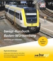 bokomslag bwegt-Kursbuch Baden-Württemberg 2024