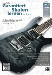 bokomslag Garantiert Skalen Lernen Für Gitarre [Guaranteed Learn Scales for Guitar]: German Language Edition, Bookdvd
