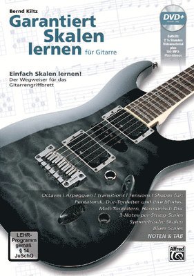 Garantiert Skalen Lernen Für Gitarre [Guaranteed Learn Scales for Guitar]: German Language Edition, Book & DVD 1