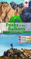 bokomslag Wanderkarte Peaks of the Balkans 1: 60 000