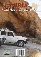 bokomslag Namibia Road Map / Landkarte Campsite Edition