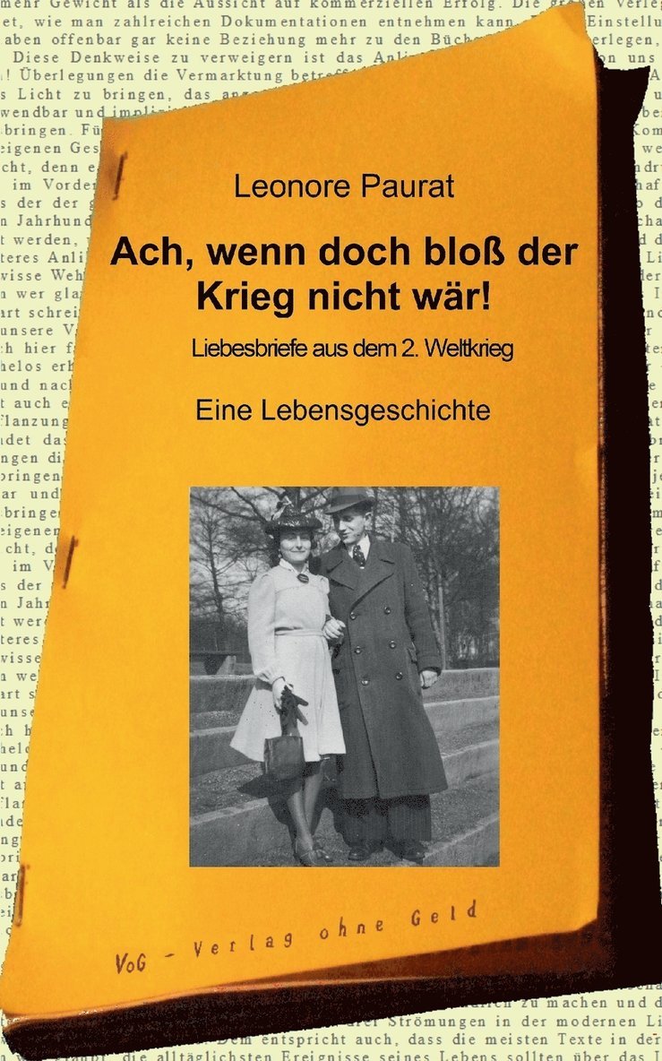 Ach, wenn doch bloß der Krieg nicht wär!
