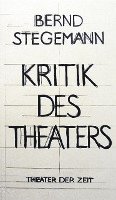 bokomslag Kritik des Theaters