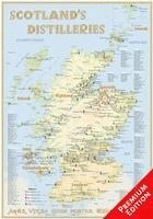 bokomslag Whisky Distilleries Scotland - Poster 70x100cm Premium Edition