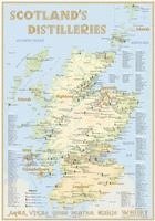 bokomslag Whisky Distilleries Scotland - Poster 70x100cm Standard Edition