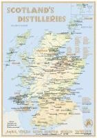 bokomslag Whisky Distilleries Scotland - Tasting Map