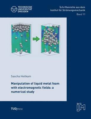 Manipulation of liquid metal foam with electromagnetic fields 1