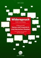 bokomslag Widerspruch: Zensur und Unworte in zwei deutschen Staaten. Vom Wesen und Unwesen der Demokratie